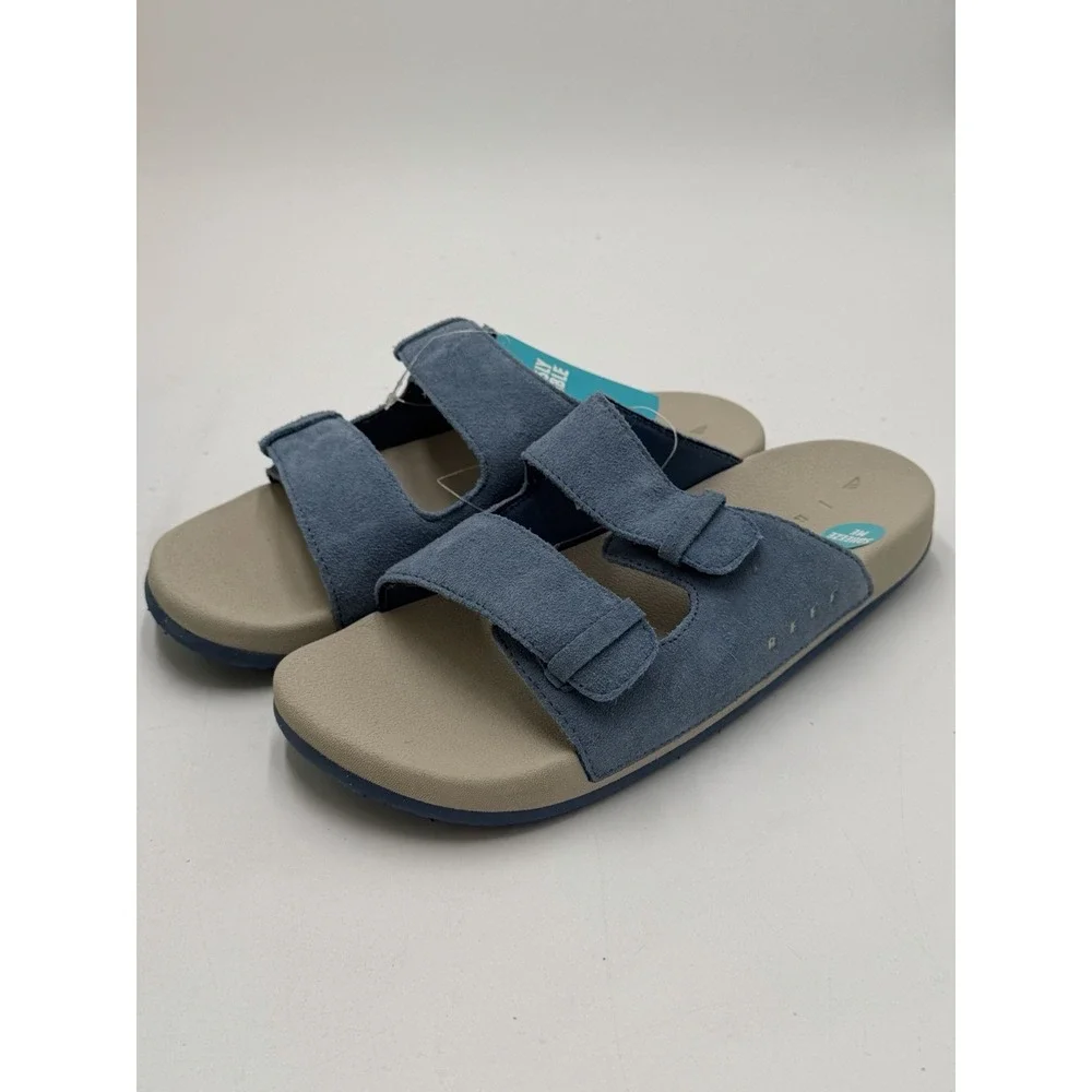 Reef Kids Ojai Sandals Suede Dusk Blue New Size 5 Boys Girls MSRP: $39.99